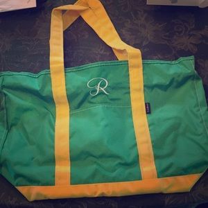 LL Bean nylon tote